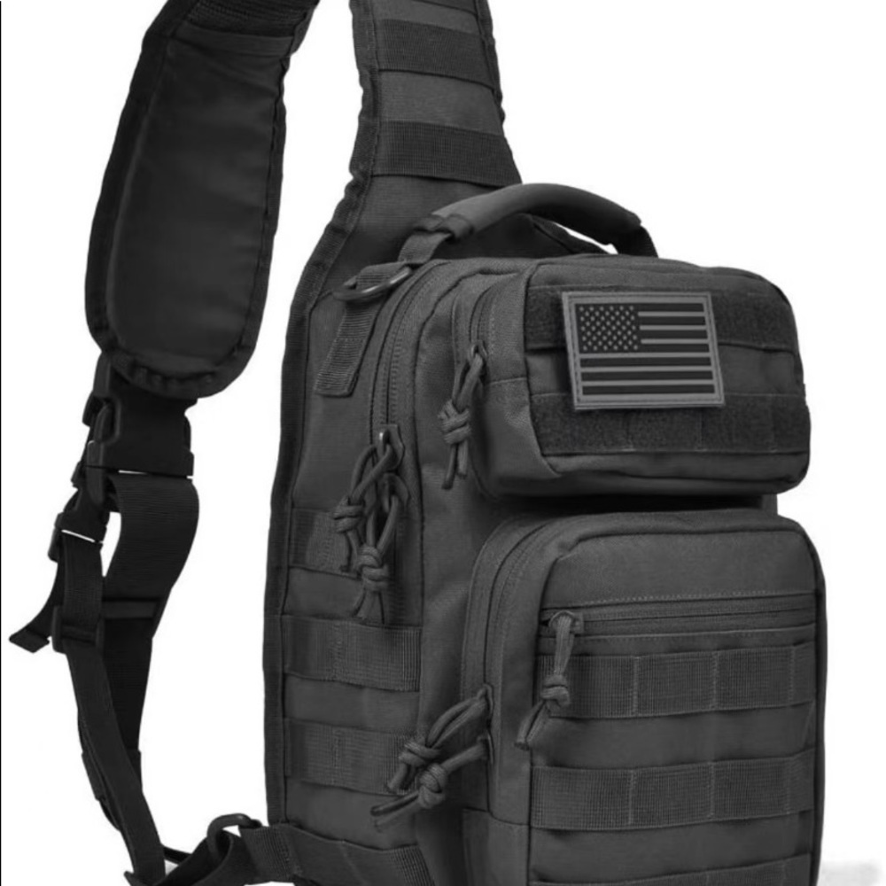 Tactical Sling Bag Military Single Shoulder Backpack Pack Range Bags